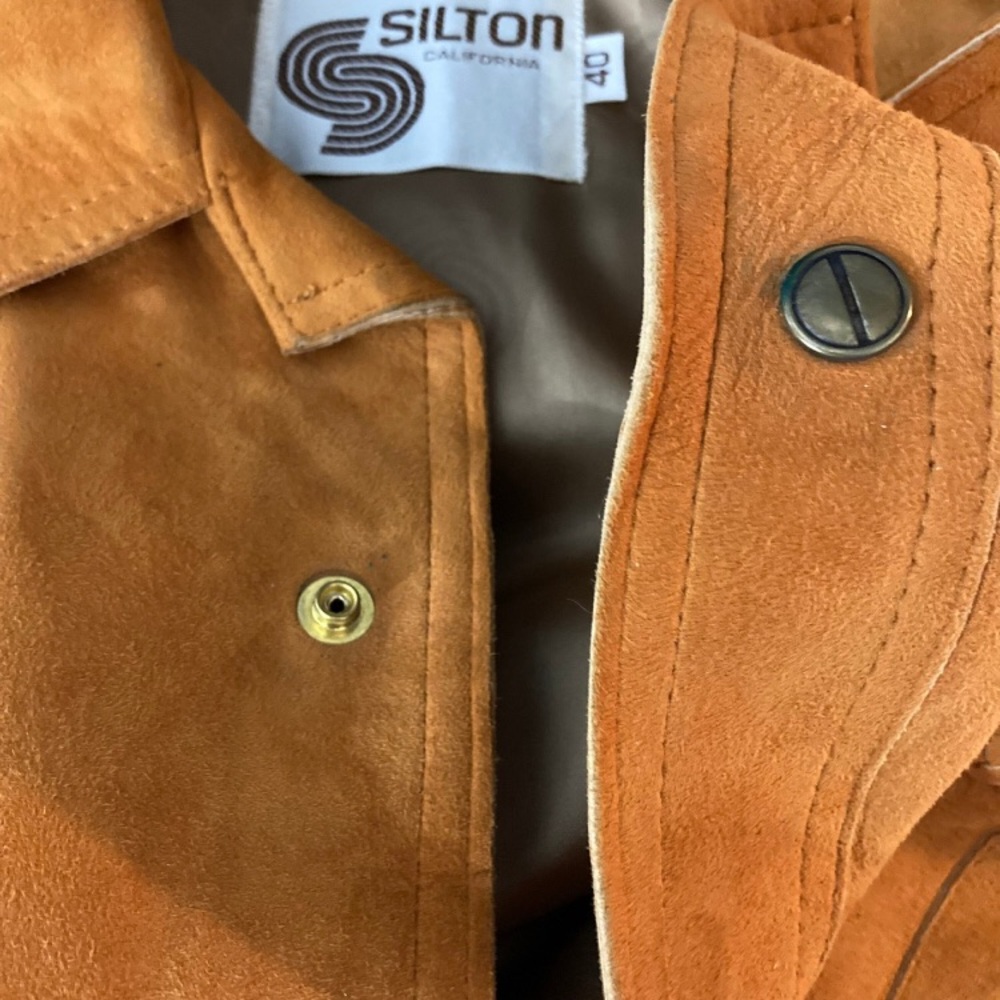 Vintage Suede Shirt, Jacket, Silton California - Picture 9 of 9